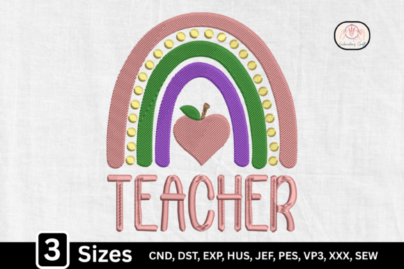 Apple Rainbow Teacher: A Seller's Review for Etsy Shops