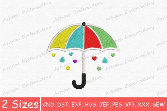 Cute Rainbow Rain Umbrella: A Designer’s Review