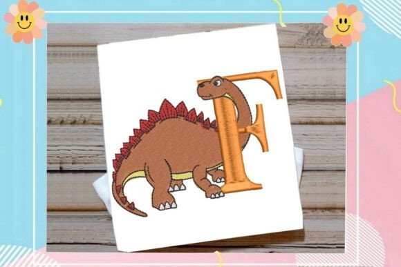 Dinosaur Monogram Letter F: A Designer’s Review