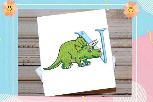 Dinosaur Monogram Letter N Review