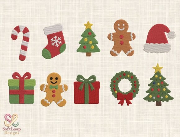 Festive Christmas Embroidery Design Review for Handmade Gifts