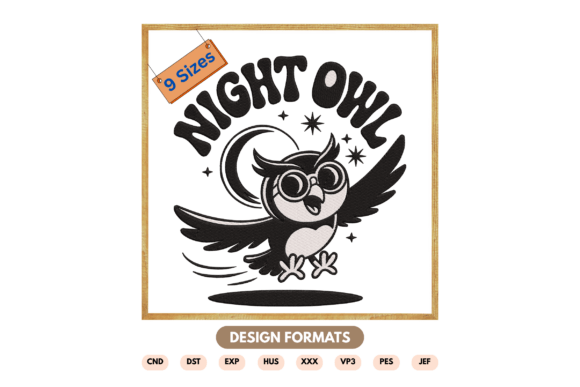 Owl Embroidery Design Review: A Nighttime Staple