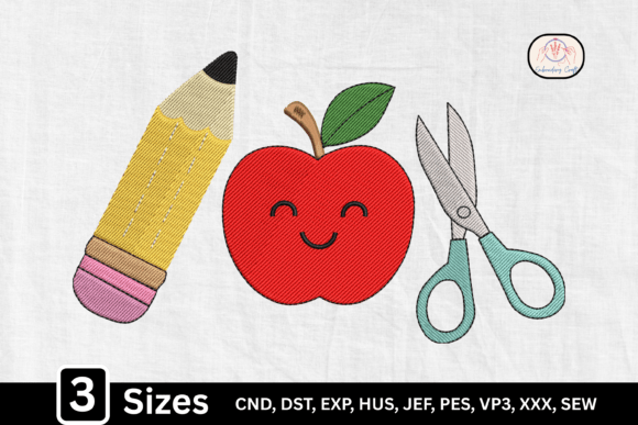 Pencil Apple Scissor Teacher: A Seasonal Review