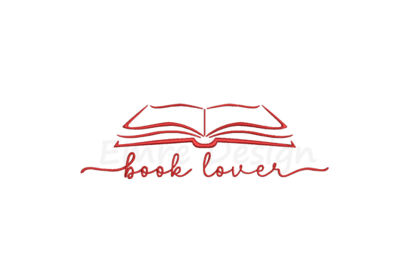 Review: Book Lover Embroidery Design for Gifts