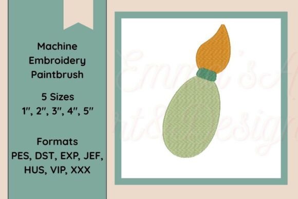 Review: Child Paintbrush Embroidery Design