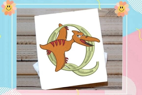 Review: Dinosaur Monogram Letter Q for Holiday Gifts