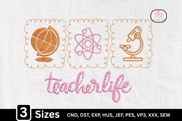 Review: Earth Globe, Teacher Life Embroidery Design