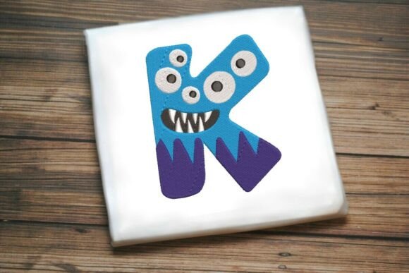 Review: Fun Monster Alphabet Letter K for Embroidery