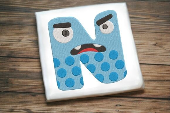 Review: Fun Monster Alphabet Letter N for Merch