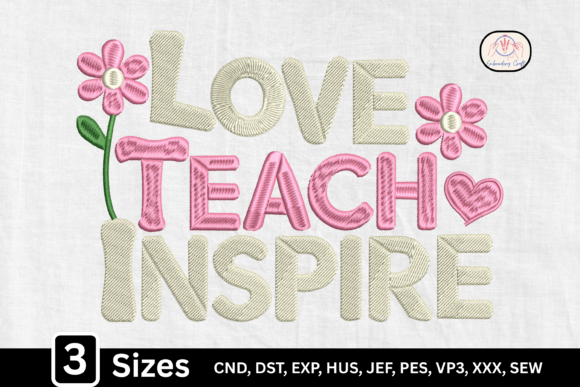 Review: Love Teach Inspire Teacher Design