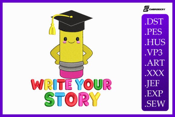 Review: Write Your Story Baby Quote Design