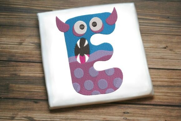 Reviewing Fun Monster Alphabet Letter E for Etsy Shops