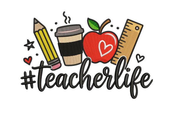 Reviewing Teacher Life Embroidery for Gifts
