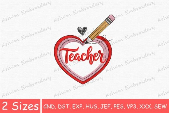 School Teacher Love Heart: A Designer's Review for Real Projects